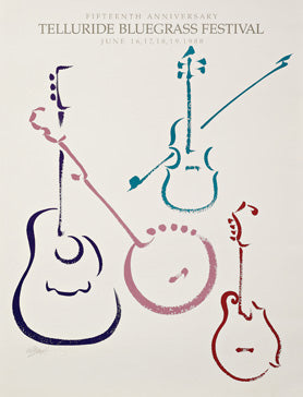 1988 TBF Poster - 4 Instruments